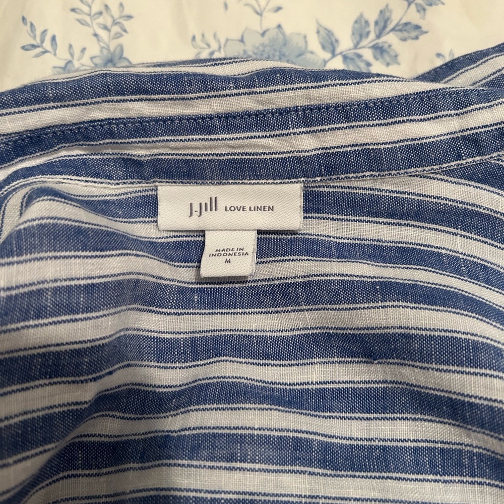 JJill linen blouse